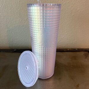 Starbucks 2022 Spring Soft Iridescent Tumbler 24oz